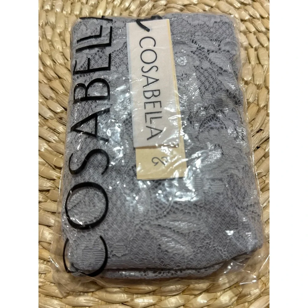 Cosabella Never Say Never Comfort Micro Brief Men's Lace Underwear Varanasi Gray